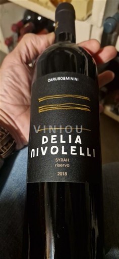 Sicilia Delia Nivolelli Caruso & Minini Syrah Riserva 2018