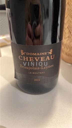 Beaujolais Niet gespecificeerd Domaine Cheveau Le Bouteau 2022