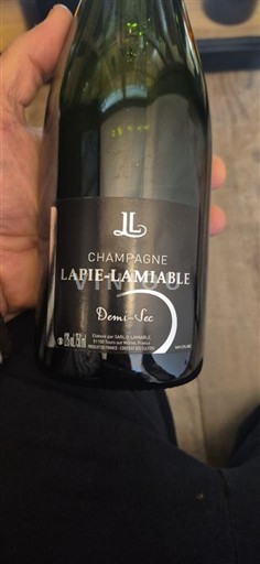 Champagne Lapie-Lamiable Demi-Sec Niet-geïntegreerd