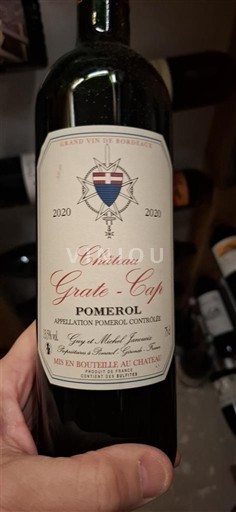 Bordeaux Pomerol Château Gratte-Cap 2020