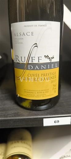 Alsacia Daniel Ruff Prestige Gewurztraminer 2017