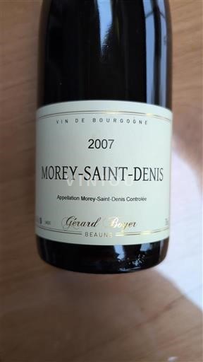 Borgogna Morey-saint-denis Gérard Boyer 2007