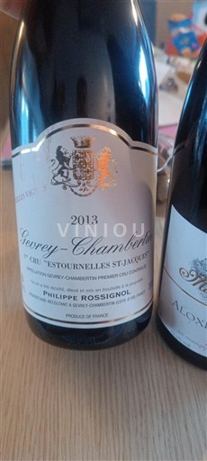 Bourgondië Niet gespecificeerd Premier Cru Philippe Rossignol Estournelles St Jacques 2013