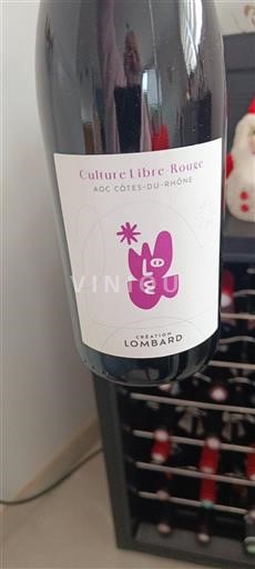 Rona dolina Côtes-du-Rhône Lombard Culture Libre Rouge 2023