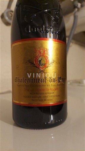 Rona dolina Châteauneuf-du-Pape Domaine Valmont de Peronny Vieilles Vignes Neleten.