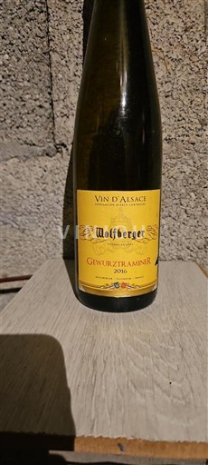 Alsace Wolfberger gewurtztraminer 2018