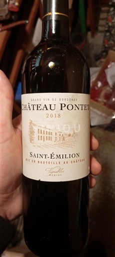 Bordeaux Saint-Émilion Château Pontet 2018