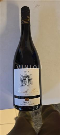 Vina Rouge sec Famille Masse 2021 Francija Burgundija Givry AOC Premier Cru