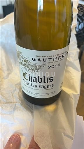 Burgundi Chablis Gautheron Vieilles Vignes 2014