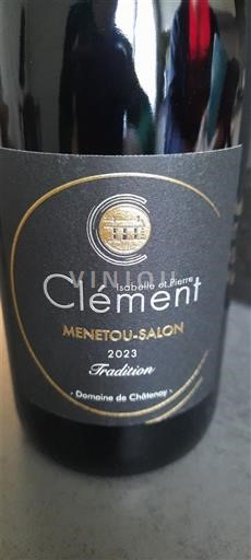 Vinos Rouge sec Tradition Domaine Châtenoy 2023 Francia Valle del Loira Menetou-Salon AOC