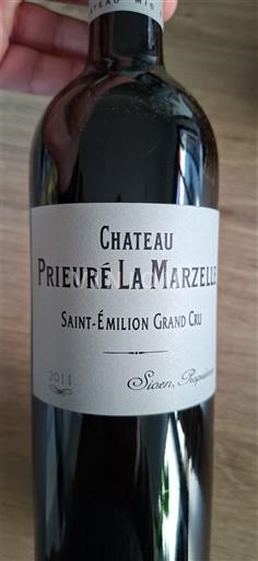 Bordeaux Saint-Émilion Grand Cru Grand Cru Château Prieuré La Marzelle 2011