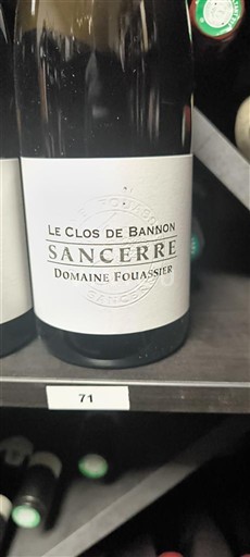 Thung lũng sông Loire Sancerre. Domaine Fouassier Le Clos de Bannon 2020