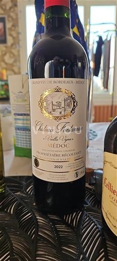 Bordeaux Médoc Château Fontanasca Vieilles Vignes 2022
