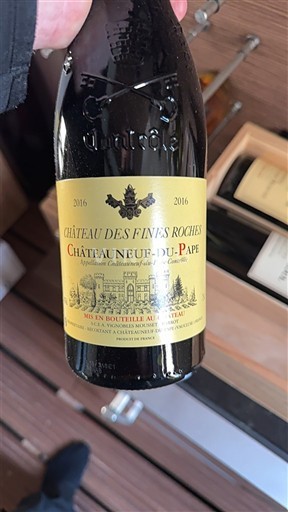 Valle del Rodano Châteauneuf-du-Pape Château S Fines Roches 2016