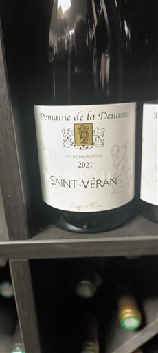 Viner Blanc sec Domaine La Denante 2021 Frankrike Bourgogne Saint-Véran AOC