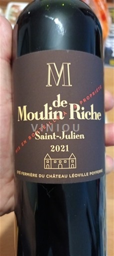 Bordeaux Saint-Julien Château Moulin Riche M de Moulin Riche 2021