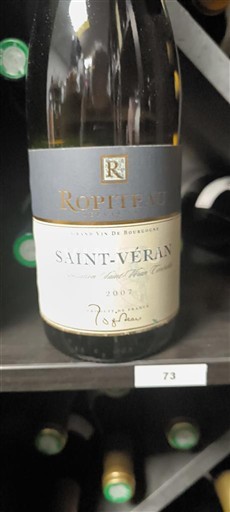 Burgundija Saint-Véran Ropiteau Neleten.