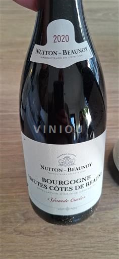 Bourgondië Niet gespecificeerd Nuton-Beaunoy Grande 2020