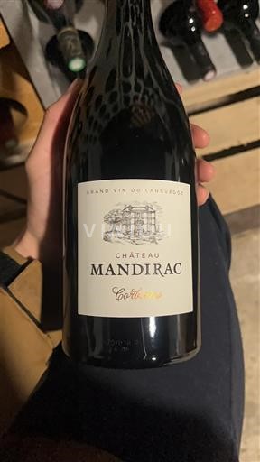 Langvedok Corbières Château Mandirac Cortinum 2024
