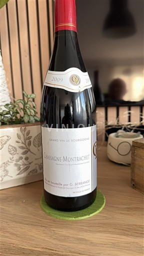Burgundi Chassagne-Montrachet Domaine Berrange 2009
