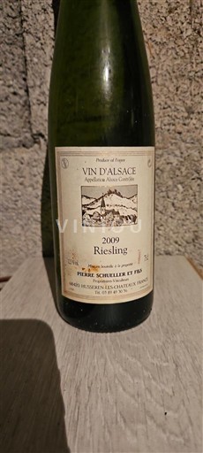Alsace PIERRE SCHULER ET FILS 2009