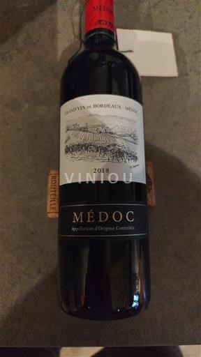 Bordeaux Médoc Domaine Domaine 2018