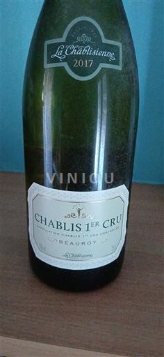 Burgundija Chablis premier cru Premier Cru La Chablisienne Beauroy 2017