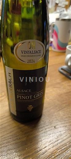 Alsace Pinot Grigio Jean Murbach 2023 2023