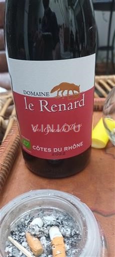 Rhônedalen Côtes du Rhône Domaine Le Renard Les Grandes Terres 2022