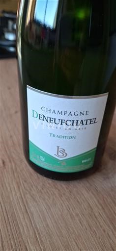 Champaña Champán Deneufchatel Tradition Sin añada