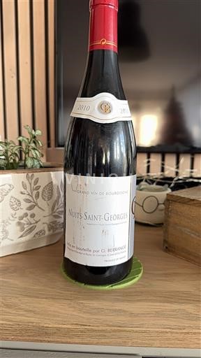 Burgundi Nuits-saint-georges Domaine Berrange 2010