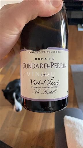 Bourgogne Viré-clessé Domaine Gondard-Perrin La Perdrix 2022