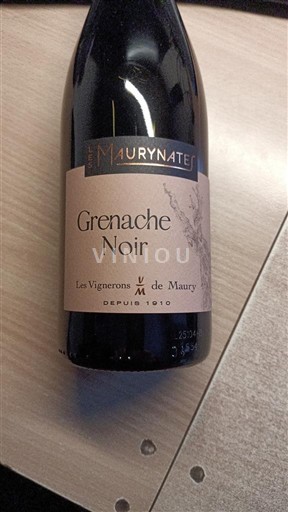 Roussillon Maury Les Vignerons de Maury Grenache Noir 2024