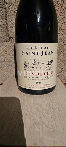 Rona dolina Ni doloceno Château Saint Jean Plan de Dieu 2018