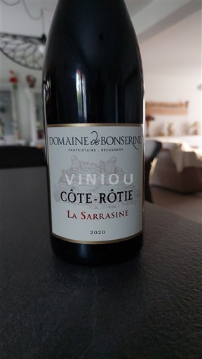 Rhône Valley Côte-Rôtie Domaine Bonserine La Sarrasine 2020