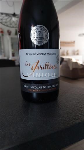 Valle del Loira Saint-Nicolas-De-Bourgueil Domaine Vincent Mabileau Les Jarillères 2022