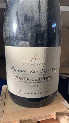 Dolina Loare Saumur-champigny Réserve des Vignerons 2015