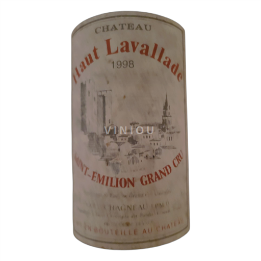 Bordeaux Saint-Émilion Château Haut Lavallade 1998