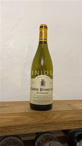 Bourgogne Chablis Premier Cru Jean-Paul & Benoît Droin Montmains 2021