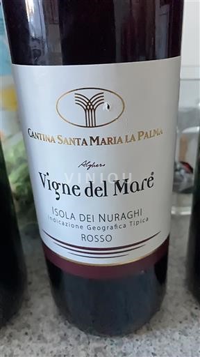 Sardinie Nespecifikováno Cantina Santa Maria La Palma Vigne del Marè Neročník