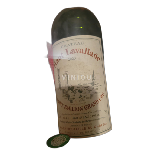 Bordeaux Saint-Émilion Château Haut Lavallade 2000