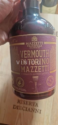 Piamonte No especificado Mazzetti d'Altavilla Vermouth di Torino Mazzetti Sin añada