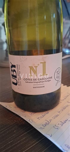 Sudoeste Côtes de Gascogne Domaine Uby N°1 Sin añada