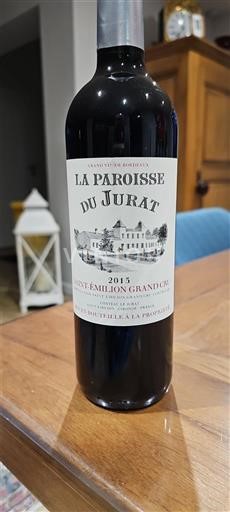 Bordeaux Saint-Émilion Grand Cru Grand Cru La Paroisse du Jurat 2015