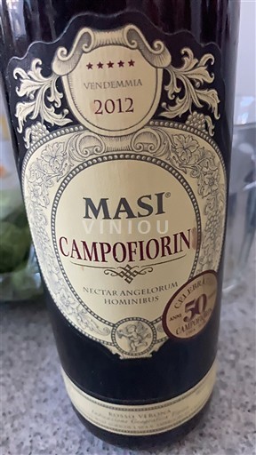 Vénétie Không được chỉ định Masi Campofiorin 2012