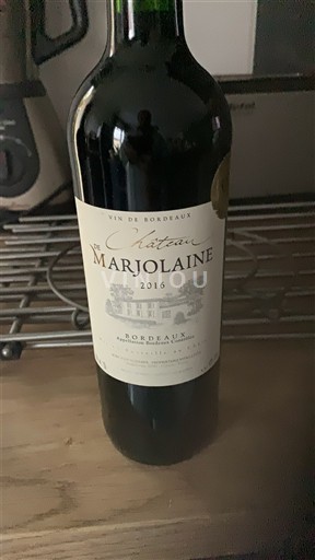 Bordeaux Château Marjolaine 2016