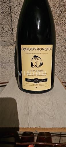 Alsazia Crémant d'Alsazia A.S. Plombières Senza annata