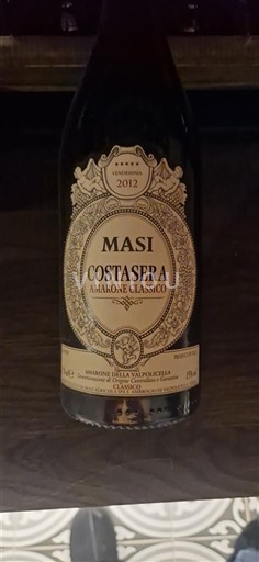 Veneto Nespecificirano Masi Costasera 2012