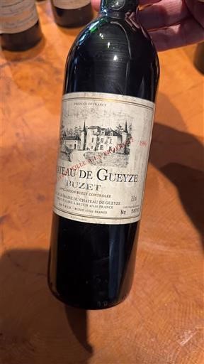 Tây Nam Buzet Château Gueyze 1986
