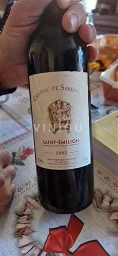 Bordeaux Saint-Émilion Château Sarenect 2000